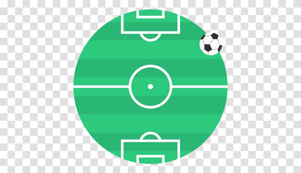Stadium Sports Football Field Circle Football Field Logo, Soccer Ball, Label, Text, Symbol Transparent Png