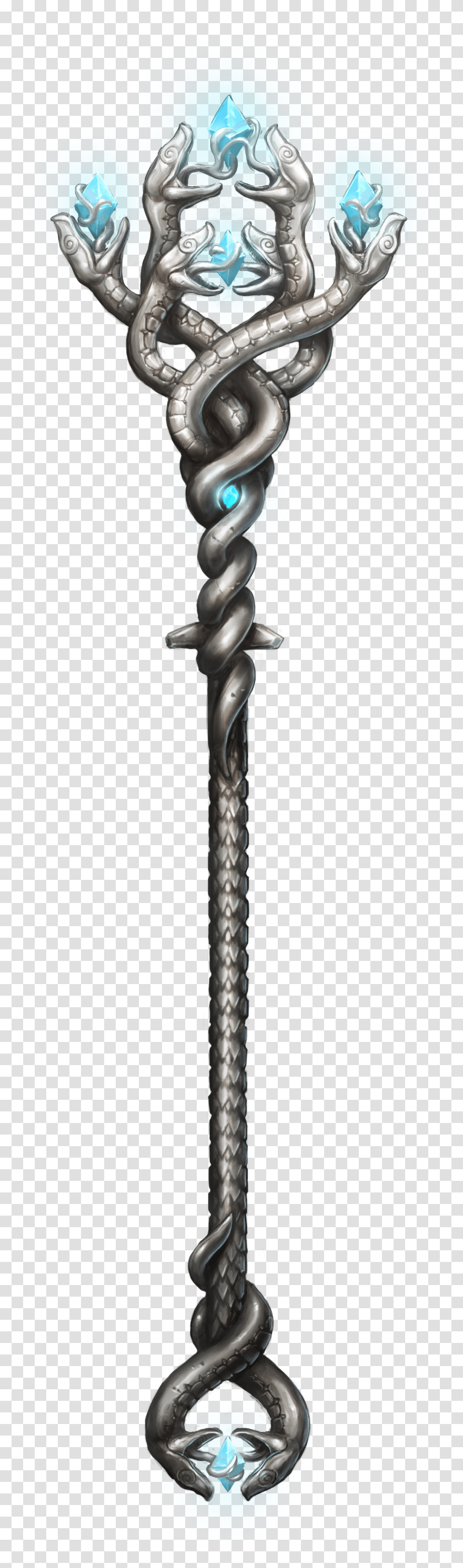 Staff Arcane Focus Staff Dungeons And Dragons, Sword, Blade, Weapon, Weaponry Transparent Png
