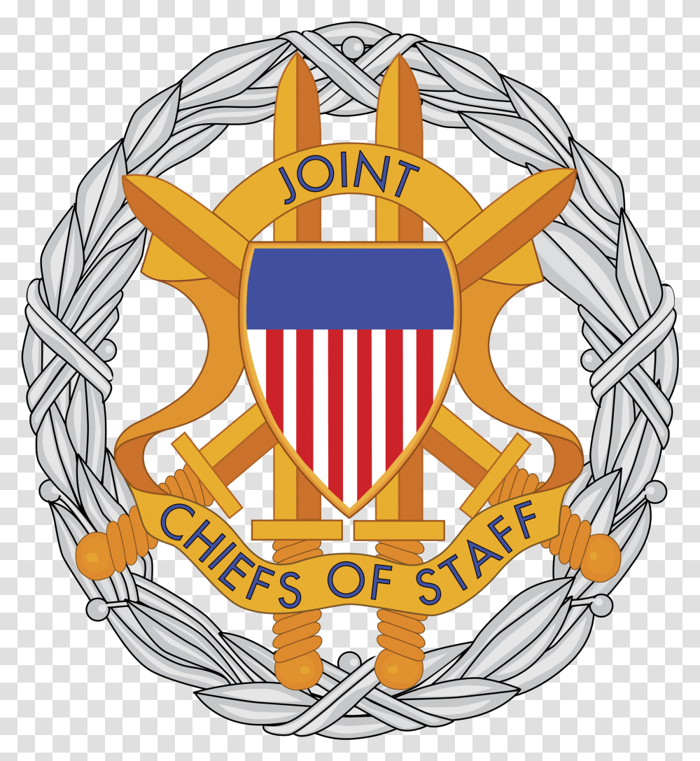Staff Logo Svg Vector Joint Chiefs Of Staff Roblox, Symbol, Emblem, Trademark, Badge Transparent Png