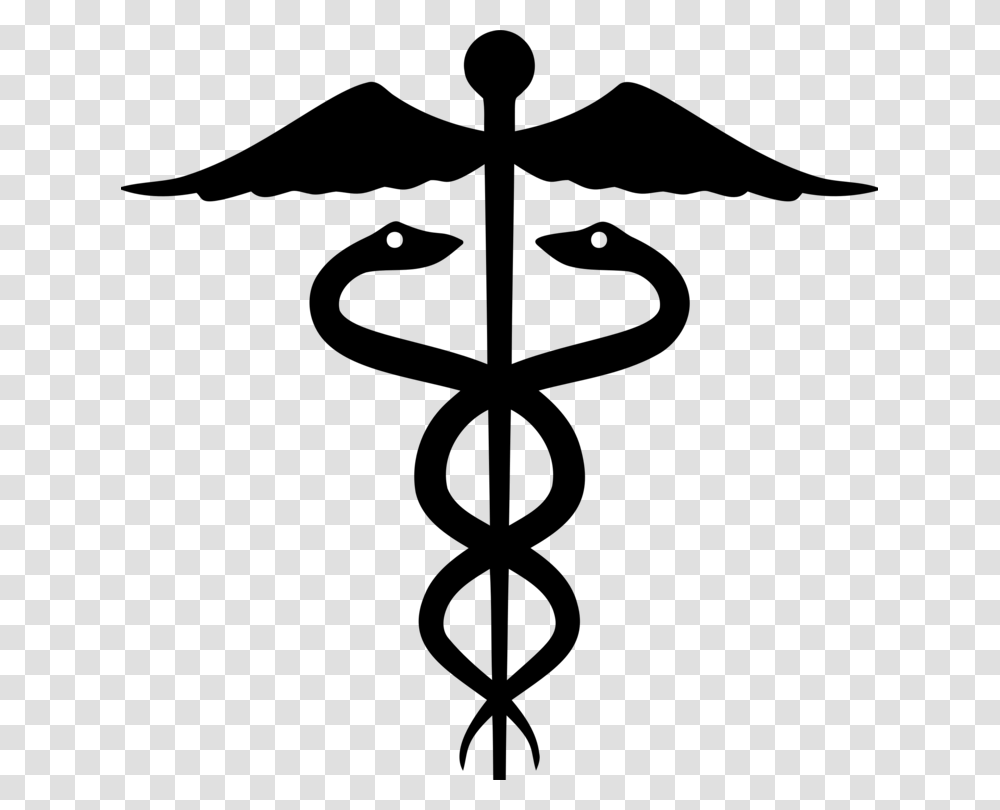 Staff Of Hermes Caduceus As A Symbol Of Medicine Apollo Rod, Gray, World Of Warcraft Transparent Png