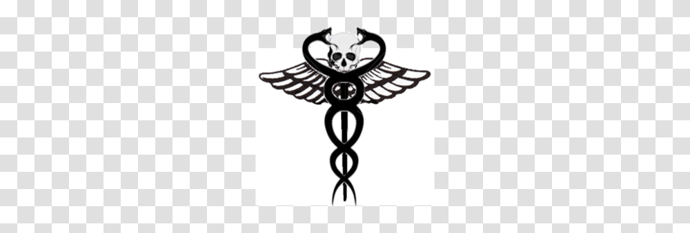 Staff Of Hermes Clipart, Cross, Emblem, Logo Transparent Png