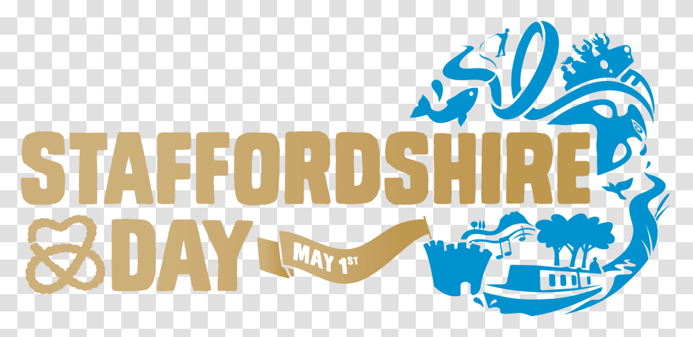 Staffordshire Day Logo Staffordshire Day 2019, Label, Alphabet, Meal Transparent Png