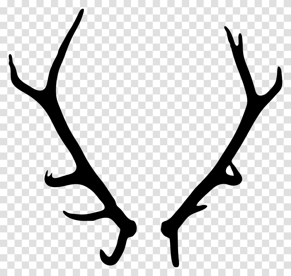 Stag Antlers Background, Scissors, Blade, Weapon, Weaponry Transparent Png