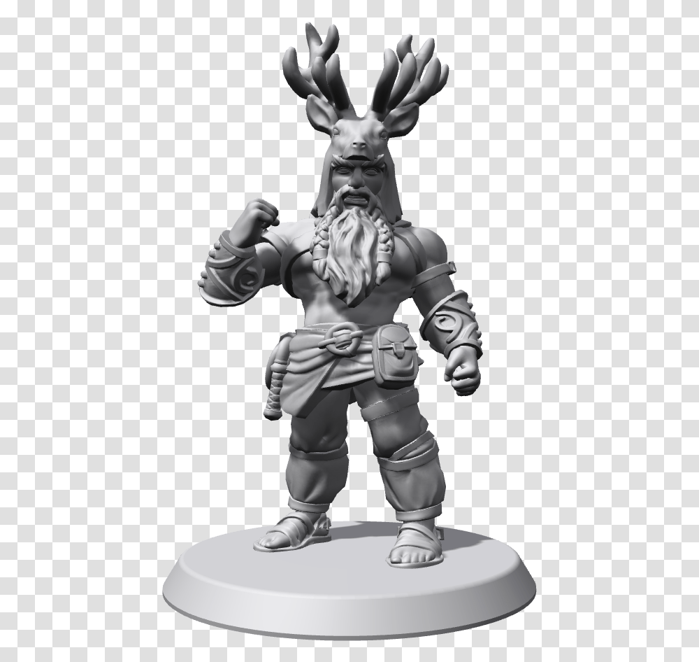 Stag Knight Dnd, Person, Human, Figurine, Armor Transparent Png