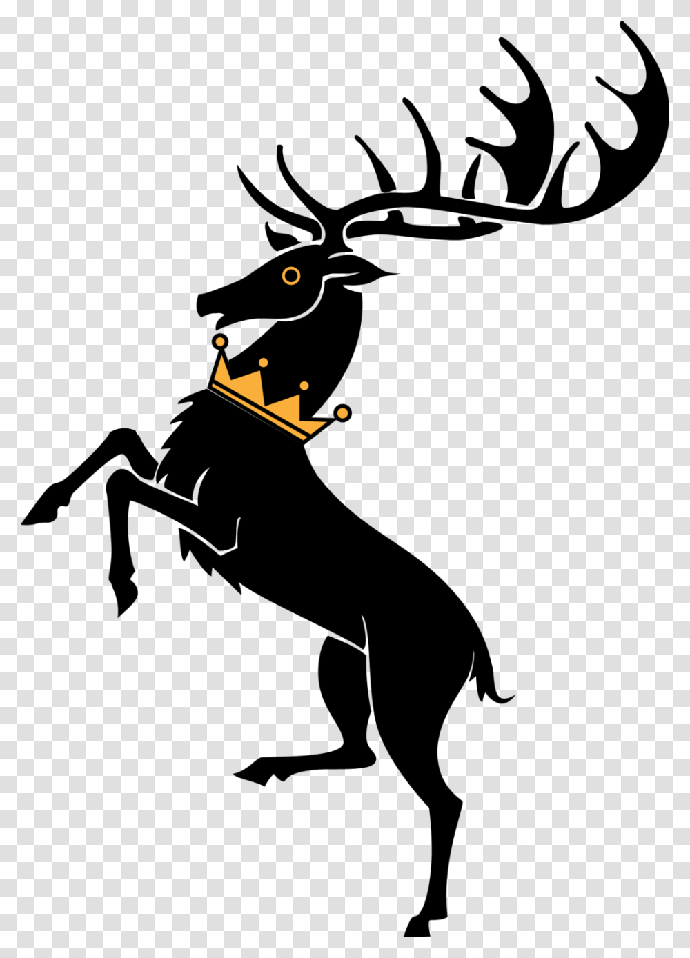 Stag Vector Reindeer Game Of Thrones Baratheon Sigil, Airplane, Aircraft, Vehicle, Transportation Transparent Png