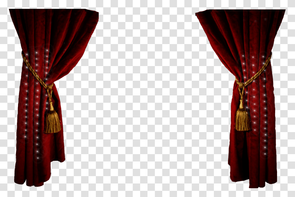 Stage Curtain, Velvet Transparent Png