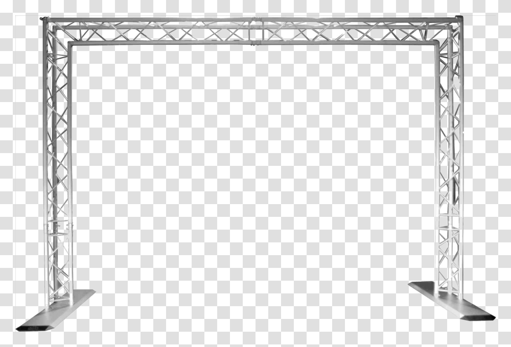 Stage Lights Download Image Goal Post Truss, Construction Crane, Screen, Electronics, Face Transparent Png