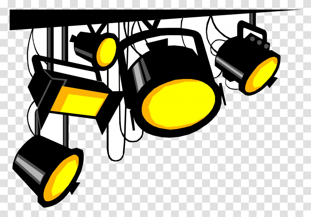 Stage Lights Free Cliparts Clip Art On Spotlight Clipart, Lighting, LED, Traffic Light, Headlight Transparent Png