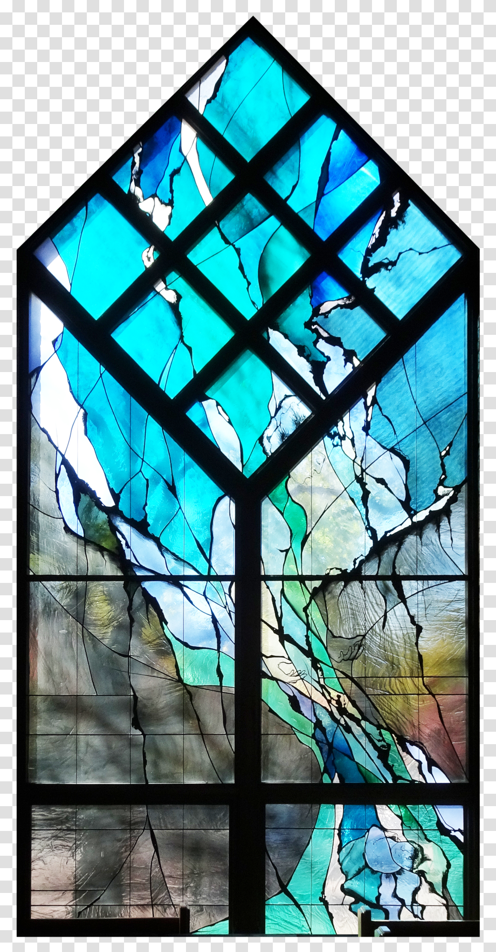 Stained Glass, Bird, Animal, Window Transparent Png