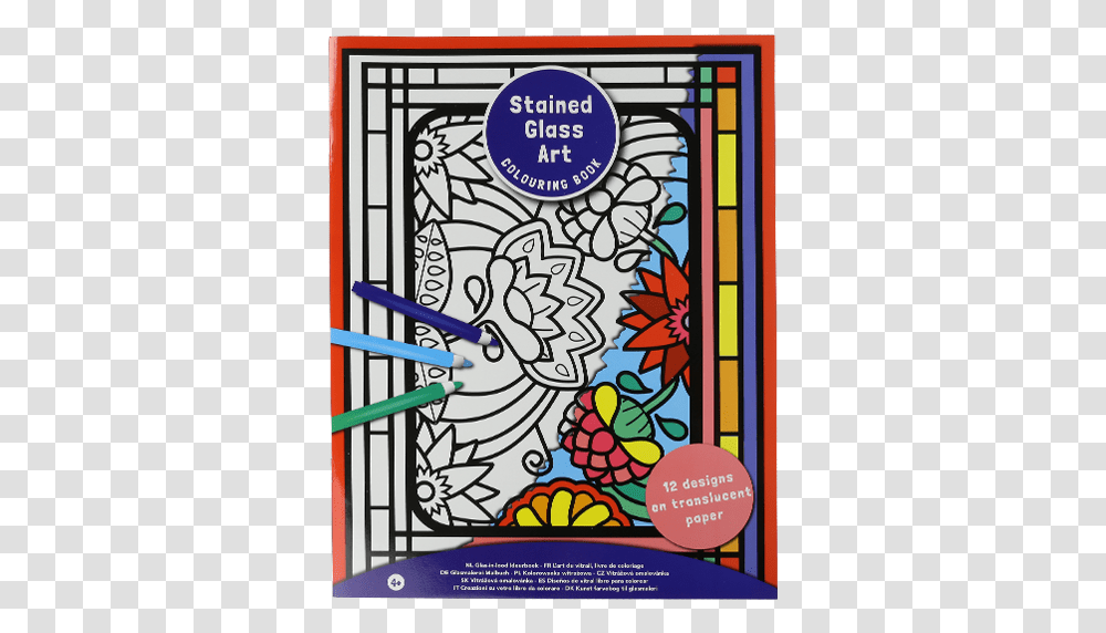 Stained Glass Art Graphic Design, Doodle, Drawing, Poster Transparent Png