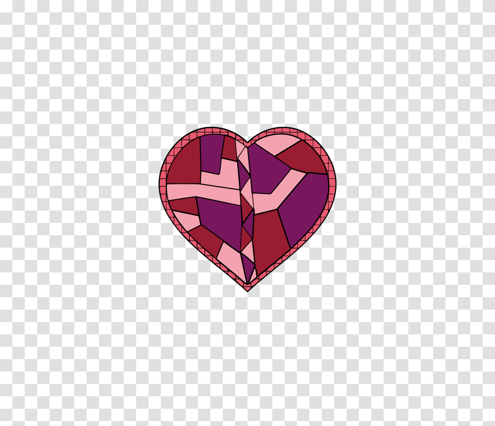 Stained Glass Heart, Emotion, Soccer Ball, Football, Team Sport Transparent Png