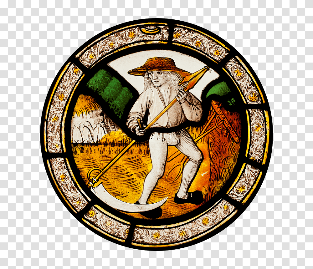 Stained Glass, Person, Human, Hat Transparent Png