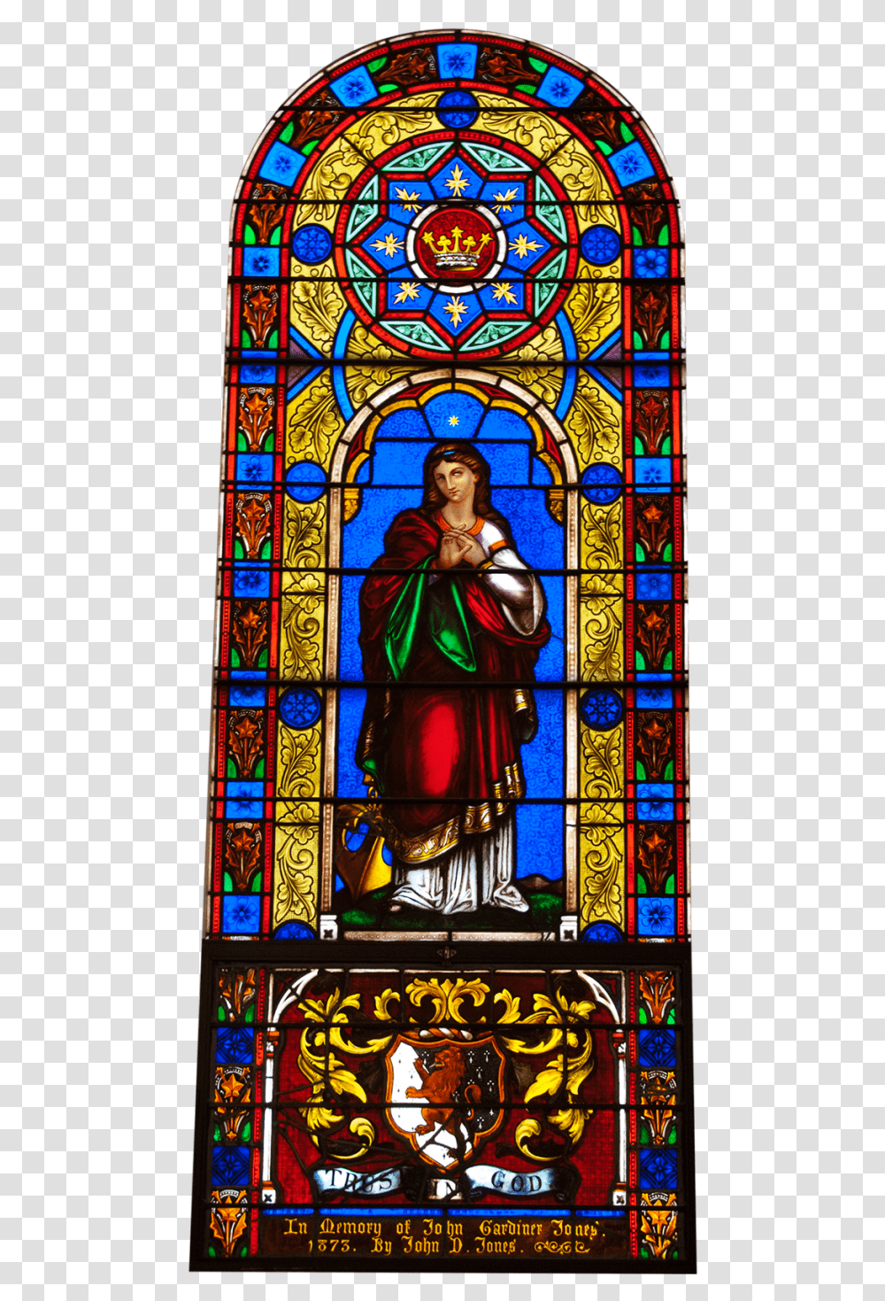 Stained Glass Window, Person, Human, Poster Transparent Png