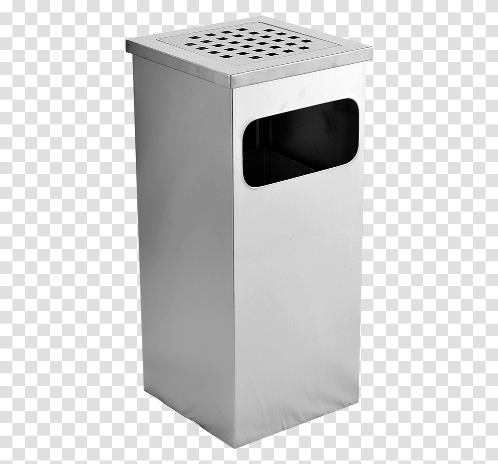 Stainless Steel Ashtray Bin, Trash Can, Tin, Mailbox, Letterbox Transparent Png