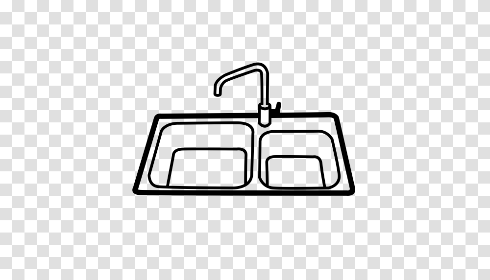 Stainless Steel Basin Basin Clean Icon With And Vector, Gray, World Of Warcraft Transparent Png