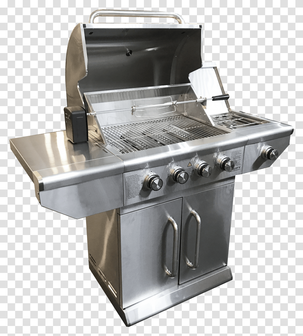 Stainless Steel Bbq Grill Transparent Png