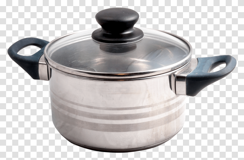 Stainless Steel Cooking Pot Image Stainless Steel Utensils, Steamer, Cooker, Appliance, Slow Cooker Transparent Png