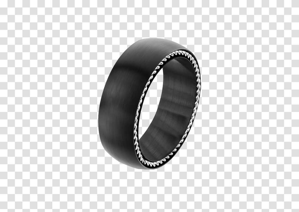 Stainless Steel Matte Black Ring Ring, Tire, Tape, Car Wheel, Machine Transparent Png