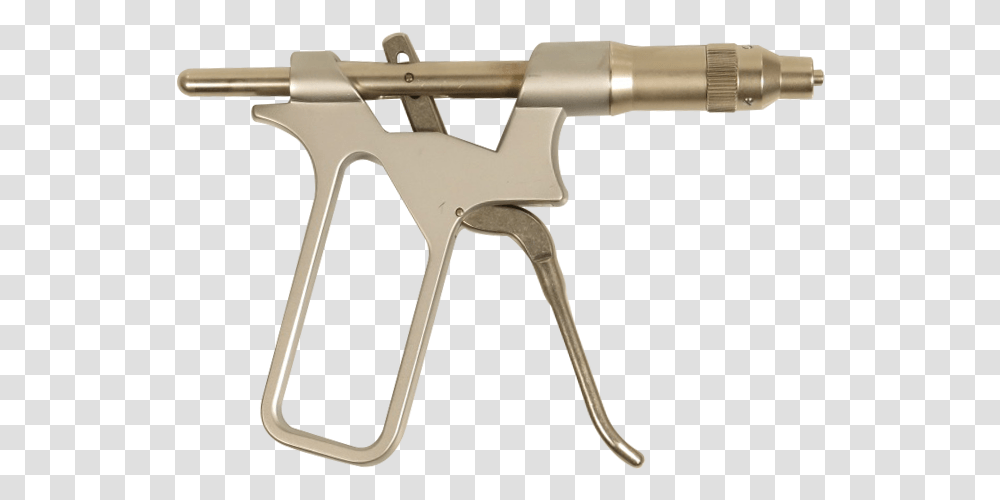 Stainless Steel Microchip Injector Rifle, Gun, Weapon, Weaponry, Handsaw Transparent Png