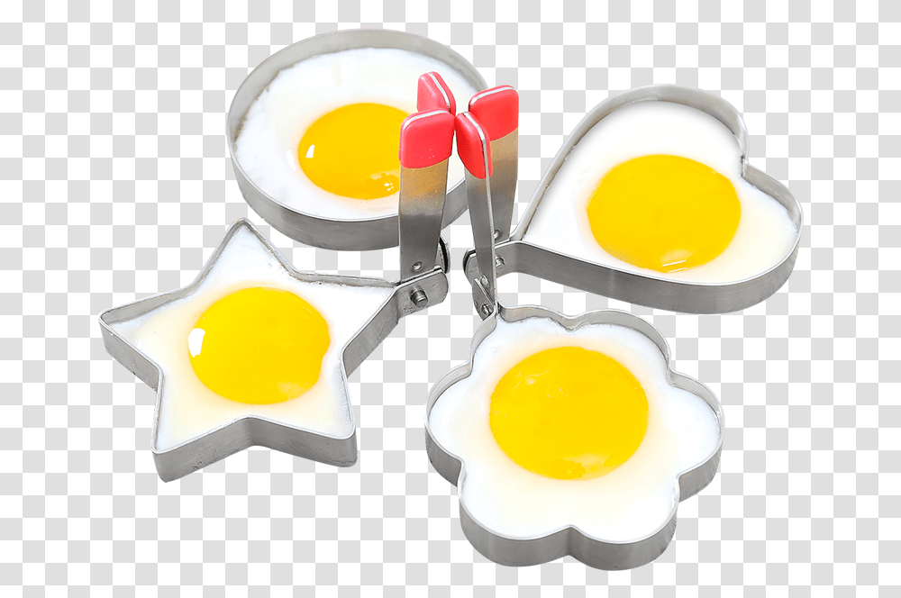 Stainless Steel Mold Fried Egg Abrasive Household Fried Egg, Food, Toast Transparent Png