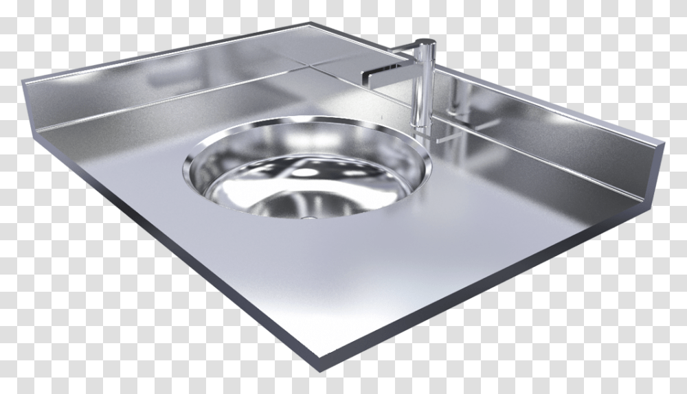 Stainless Steel Sink And Vanity, Double Sink, Sink Faucet Transparent Png