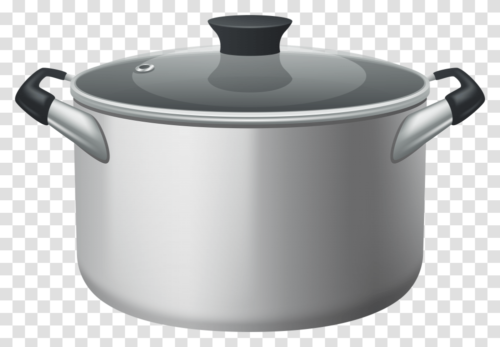 Stainless Steel Stock Pot Clipart, Sink Faucet, Bathtub, Dutch Oven, Cooker Transparent Png