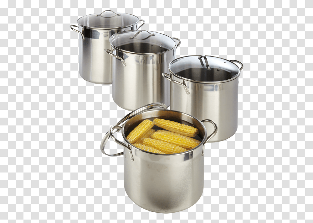 Stainless Steel Stock PotTitle 8qt Stainless Stock Pot, Plant, Mixer, Appliance, Cooker Transparent Png