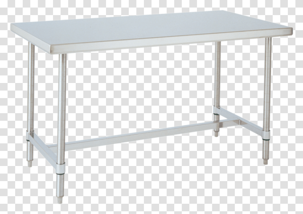 Stainless Steel Table Plain Top, Furniture, Tabletop, Desk, Dining Table Transparent Png