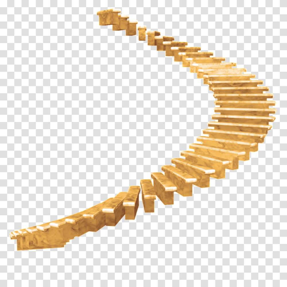 Stair To Heaven, Screw, Machine, Construction Crane, Gold Transparent Png