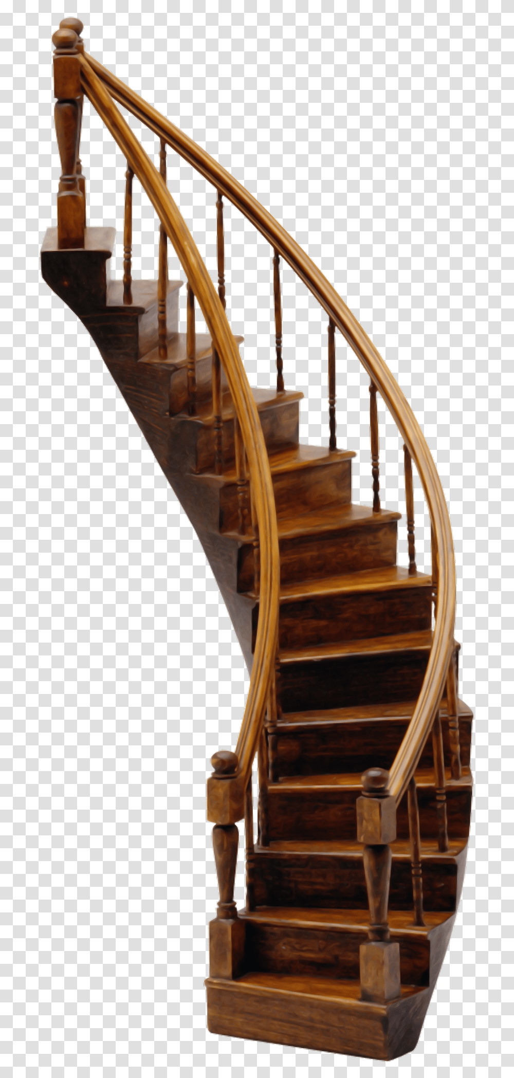 Staircase Free Download Stairs, Handrail, Banister, Wood, Railing Transparent Png