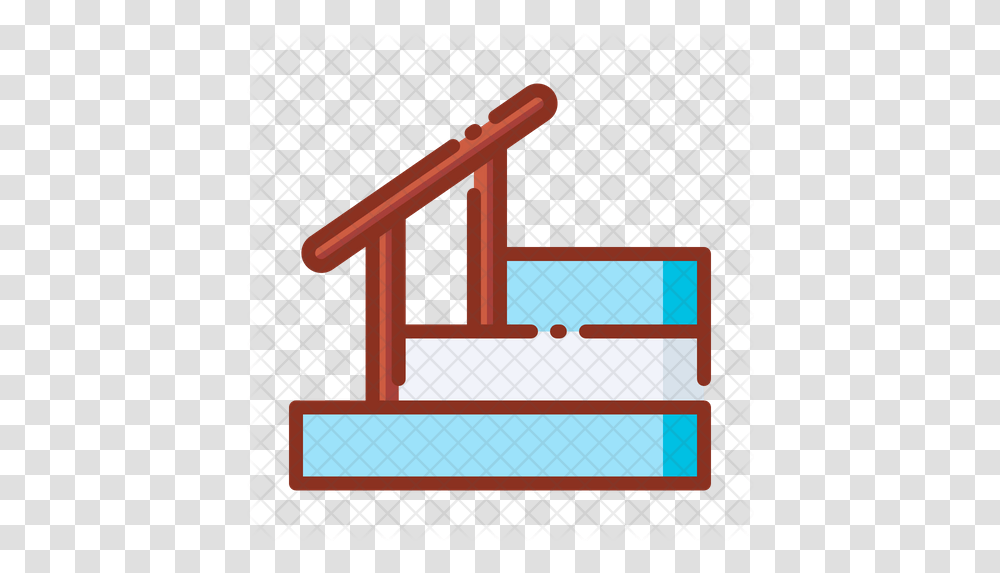 Staircase Icon Plank, Furniture, Chair, Throne, Text Transparent Png