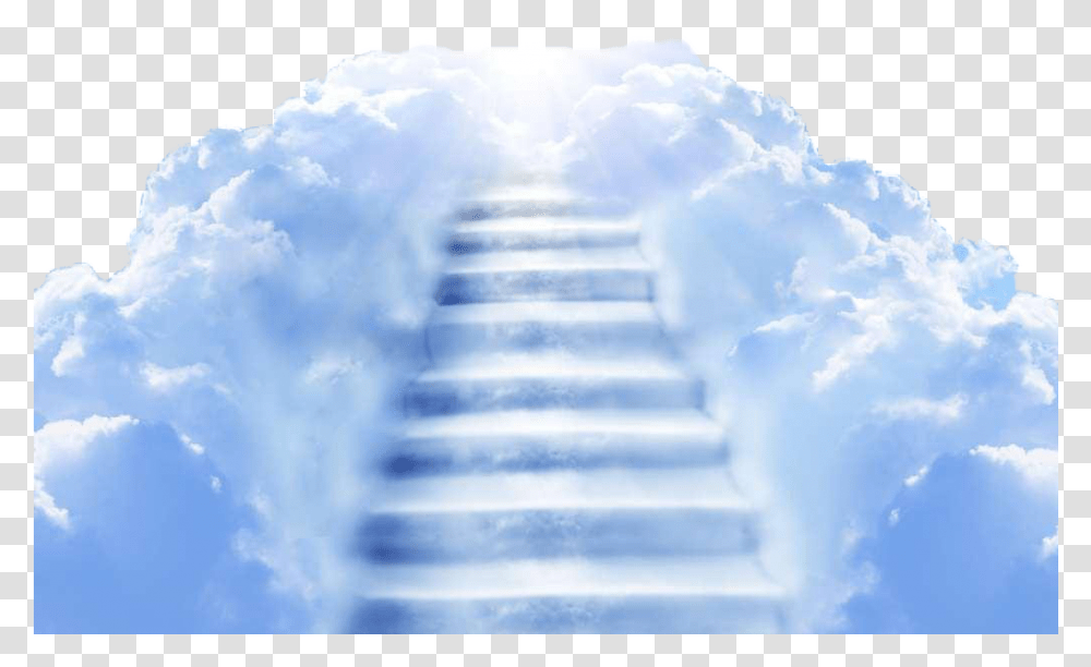 Stairs Clipart Background Stairway To Heaven, Outdoors, Nature, Ice, Snow Transparent Png