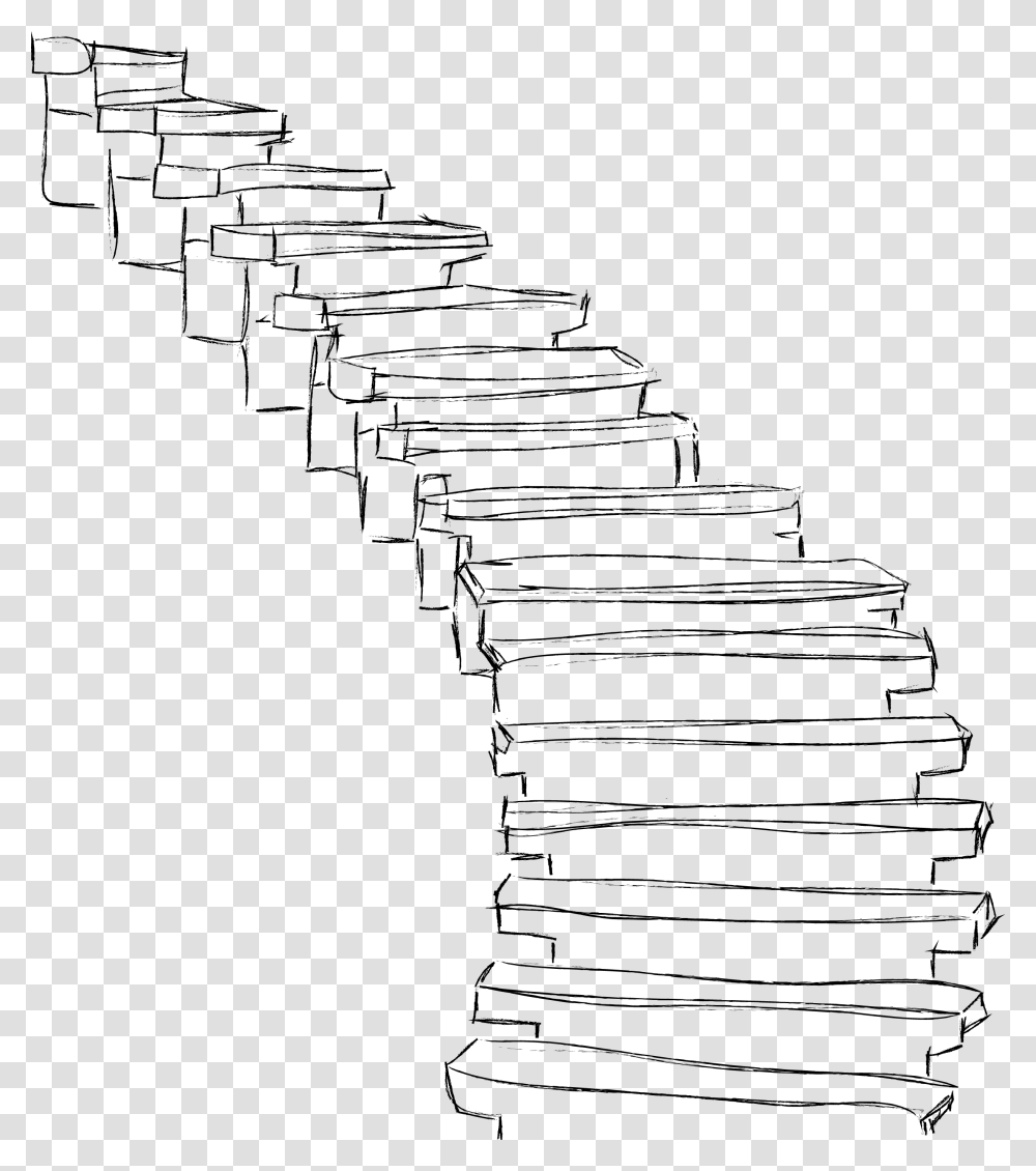 Stairs Drawing Art Stairs Cartoon, Staircase, Domino, Game Transparent Png