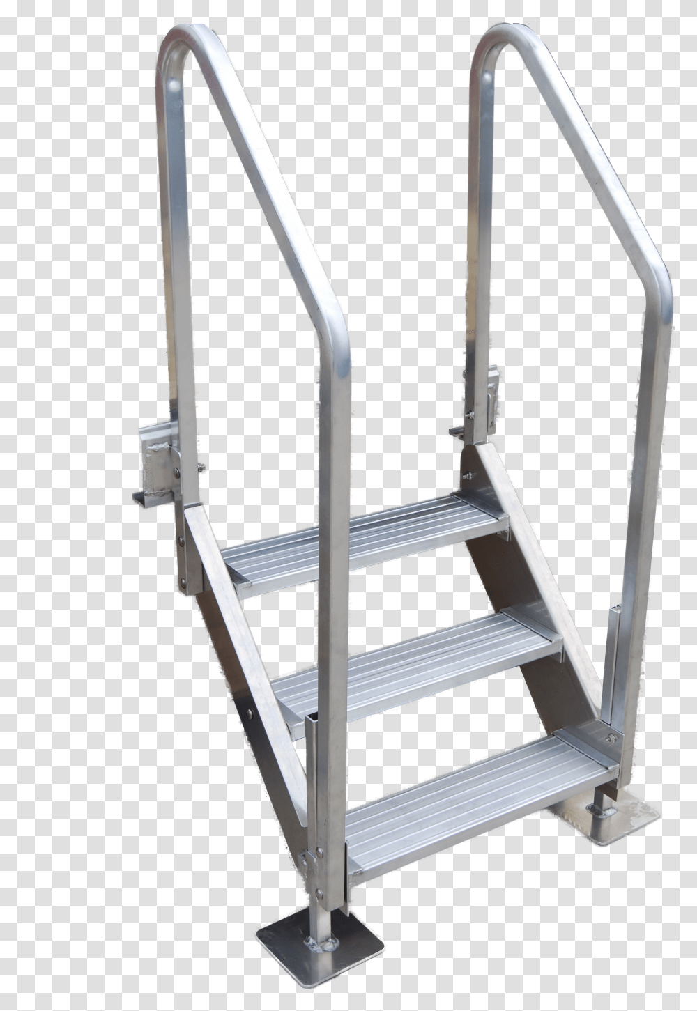Stairs, Handrail, Banister, Aluminium, Machine Transparent Png
