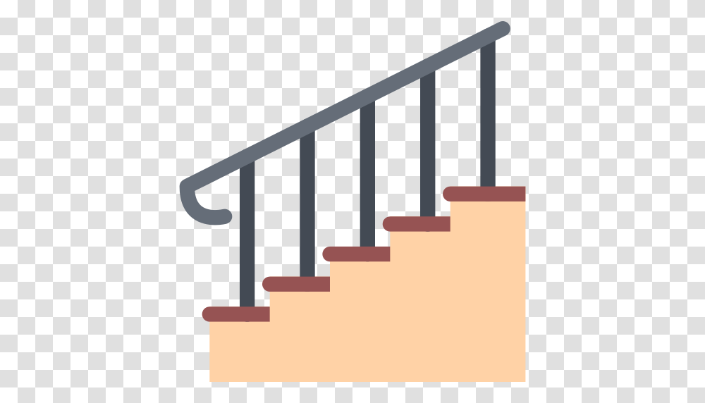 Stairs Handrail Icon, Banister, Railing, Staircase Transparent Png