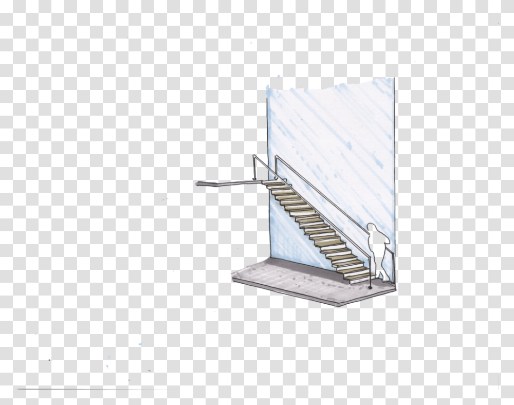 Stairs N Wood, Building, Person, Bridge, Handrail Transparent Png