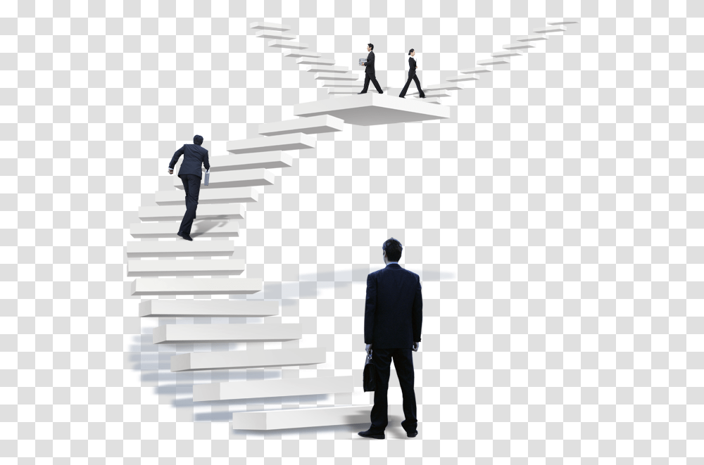 Stairs People Silhouette Person Walking Up Stairs Silhouette, Human, Handrail, Banister, Staircase Transparent Png
