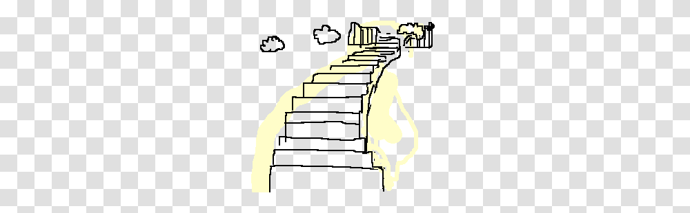 Stairway To Heaven, Person, Human, Rope, Weapon Transparent Png