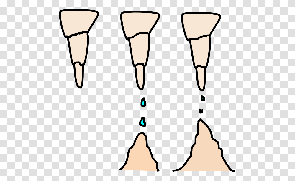 Stalagmites Clipart, Cone Transparent Png