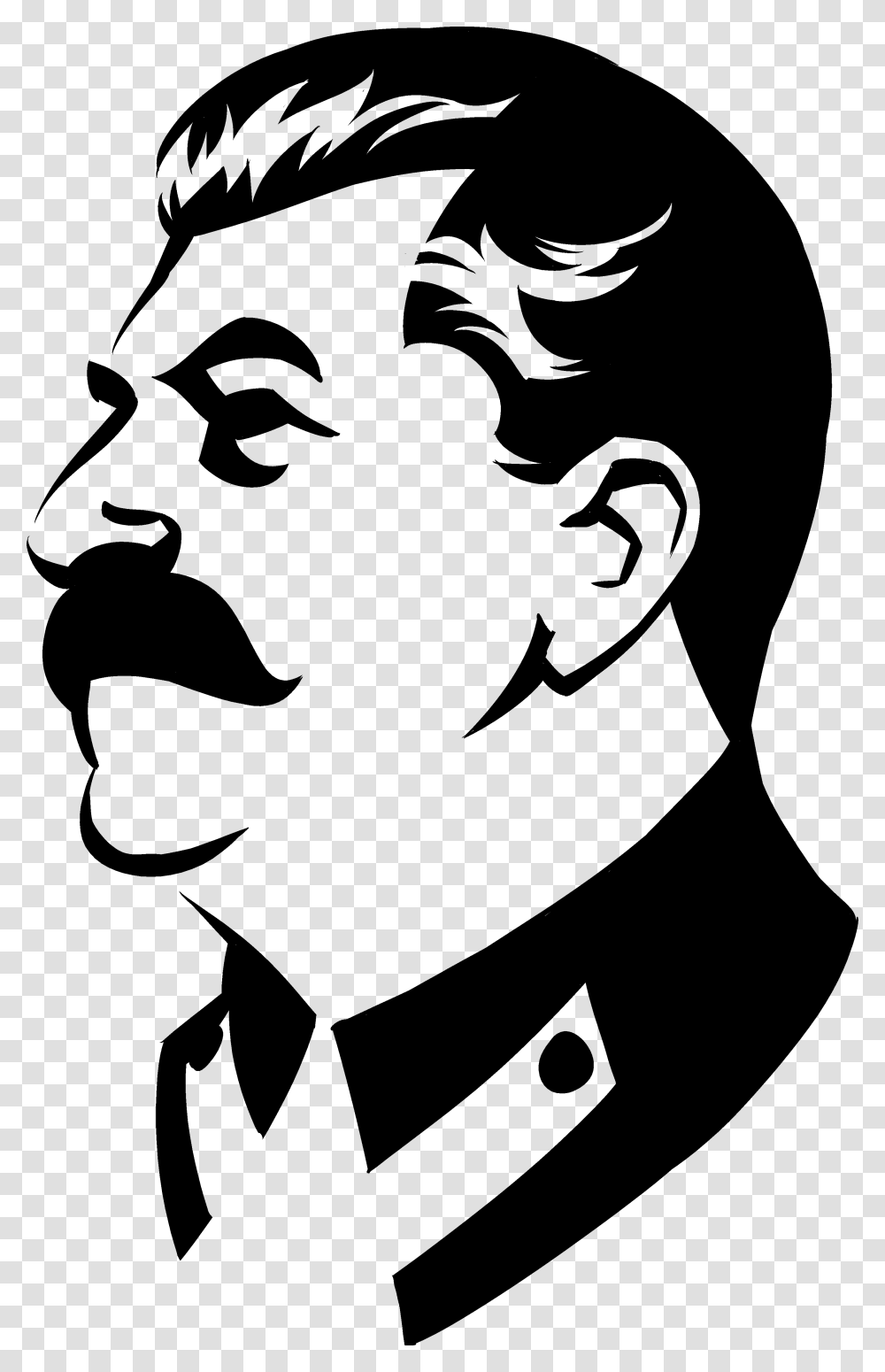 Stalin, Celebrity, Stencil, Face, Label Transparent Png