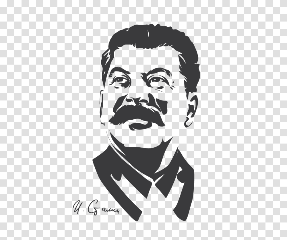 Stalin, Celebrity, Stencil, Face, Person Transparent Png