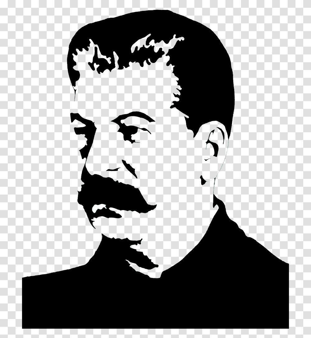 Stalin, Celebrity, Stencil, Person, Human Transparent Png