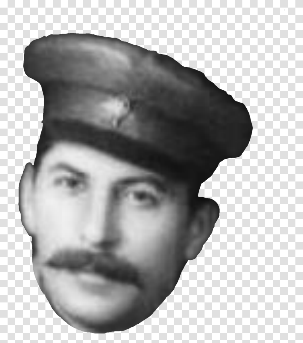 Stalin Sticker Monochrome, Person, Human, Head, Performer Transparent Png