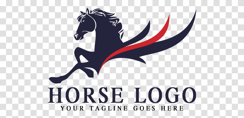 Stallion Horse Race Logo Logo Design With Horse, Poster, Advertisement, Dragon Transparent Png