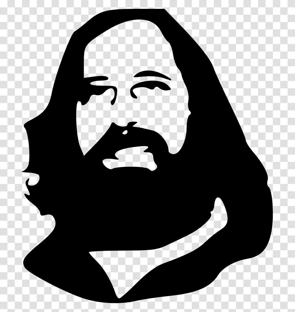 Stallman, Stencil, Face, Person, Human Transparent Png