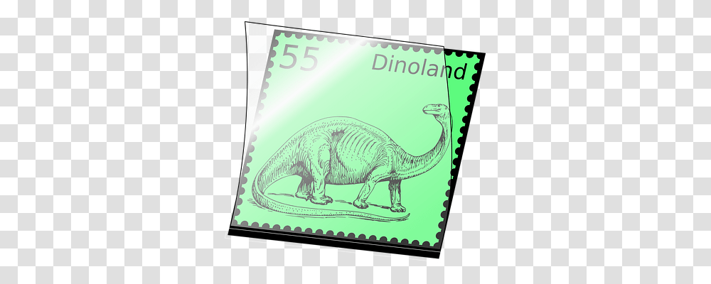 Stamp Holiday, Dinosaur, Reptile, Animal Transparent Png