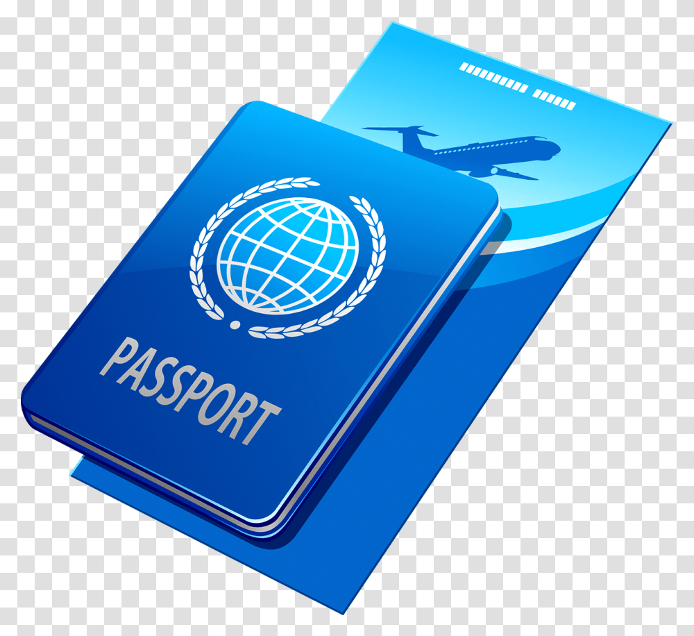 Stamp Clipart Airplane Ticket Visa Or Passport, Advertisement, Flyer, Poster Transparent Png