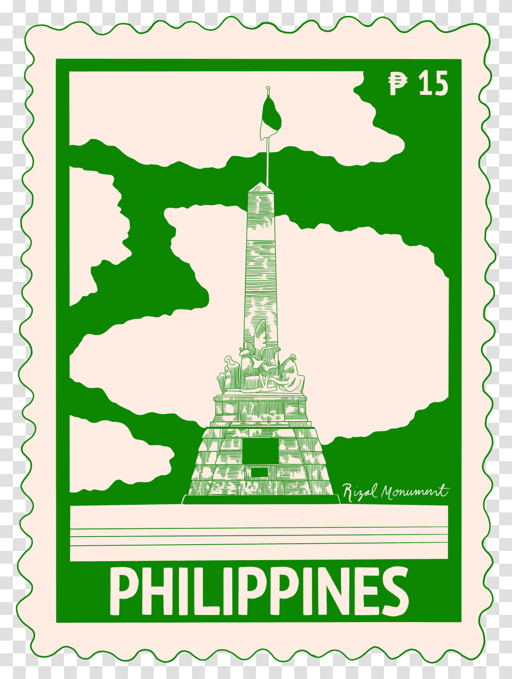 Stamp Collector Philippine Stamp Postcard, Postage Stamp, Poster, Advertisement Transparent Png