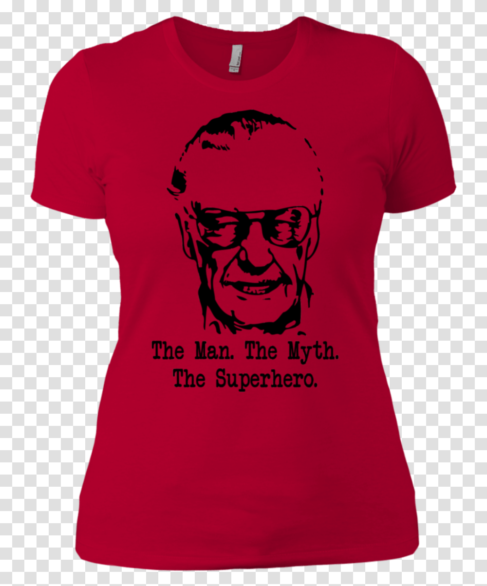 Stan Lee Face The Man The Myth The Superhero Shirt, Apparel, T-Shirt, Person Transparent Png