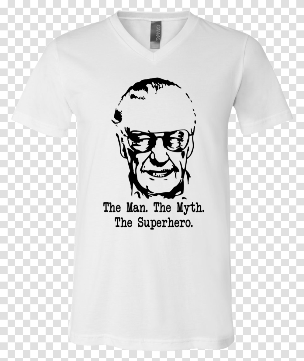 Stan Lee Face The Man The Myth The Superhero Shirt, Apparel, T-Shirt, Sunglasses Transparent Png